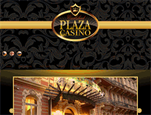 Tablet Screenshot of casino-plaza.cz